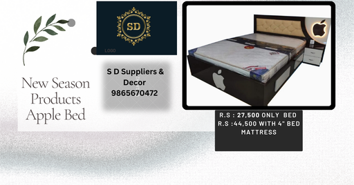 Apple Bed With 4 " Bed Mattress